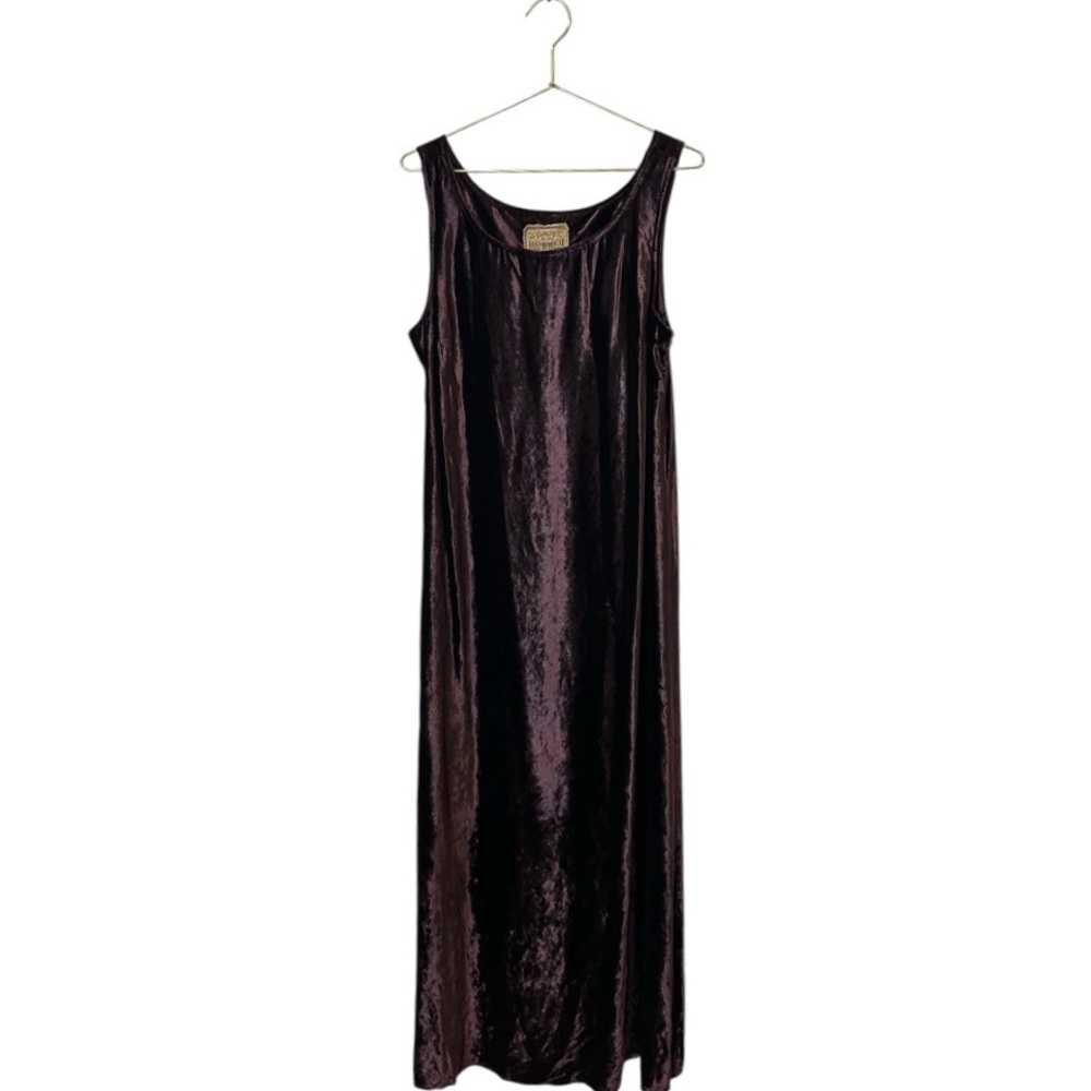 Double D Ranch Wear Dress Purple Velvet Size Large